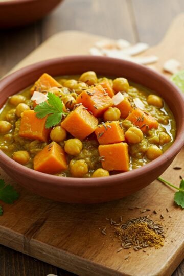 Chickpea and Sweet Potato Curry