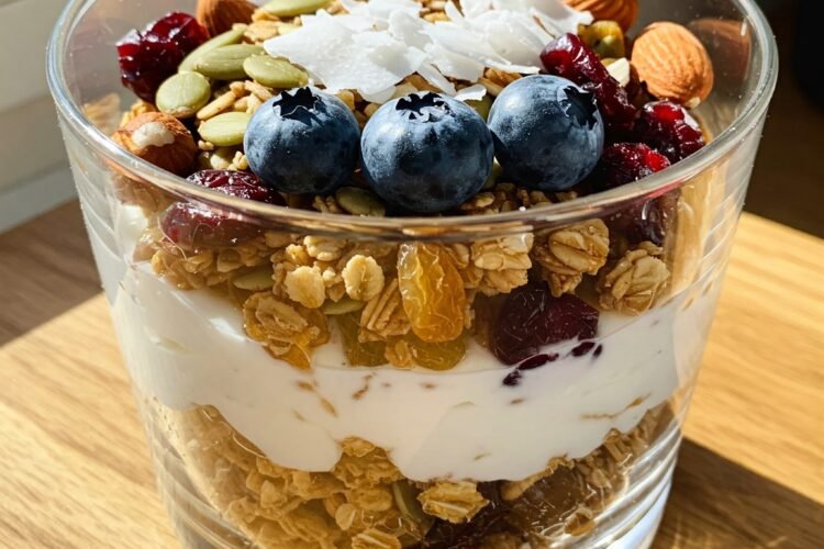 Homemade Granola & Yogurt Parfait